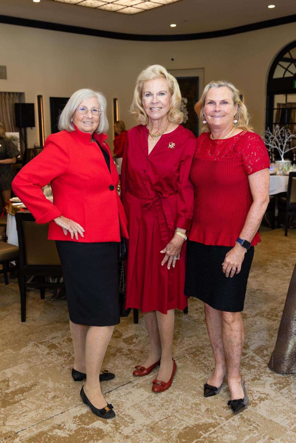 Nancy Gough with Annette Geddes and Jodie Rugart