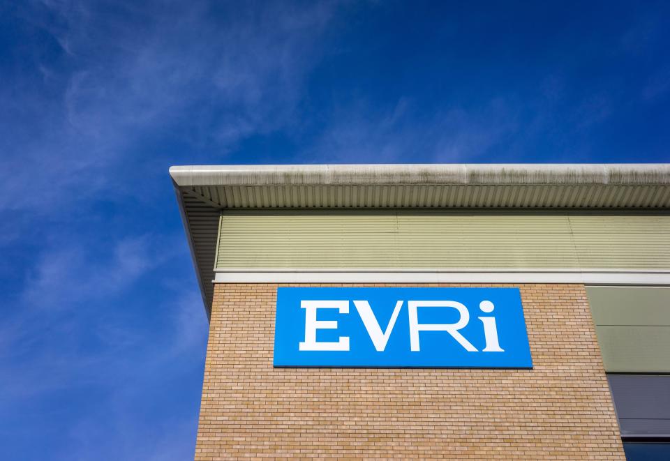 EVRi courier Southampton Depot along Test Lane, Southampton, Hampshire, England, UK