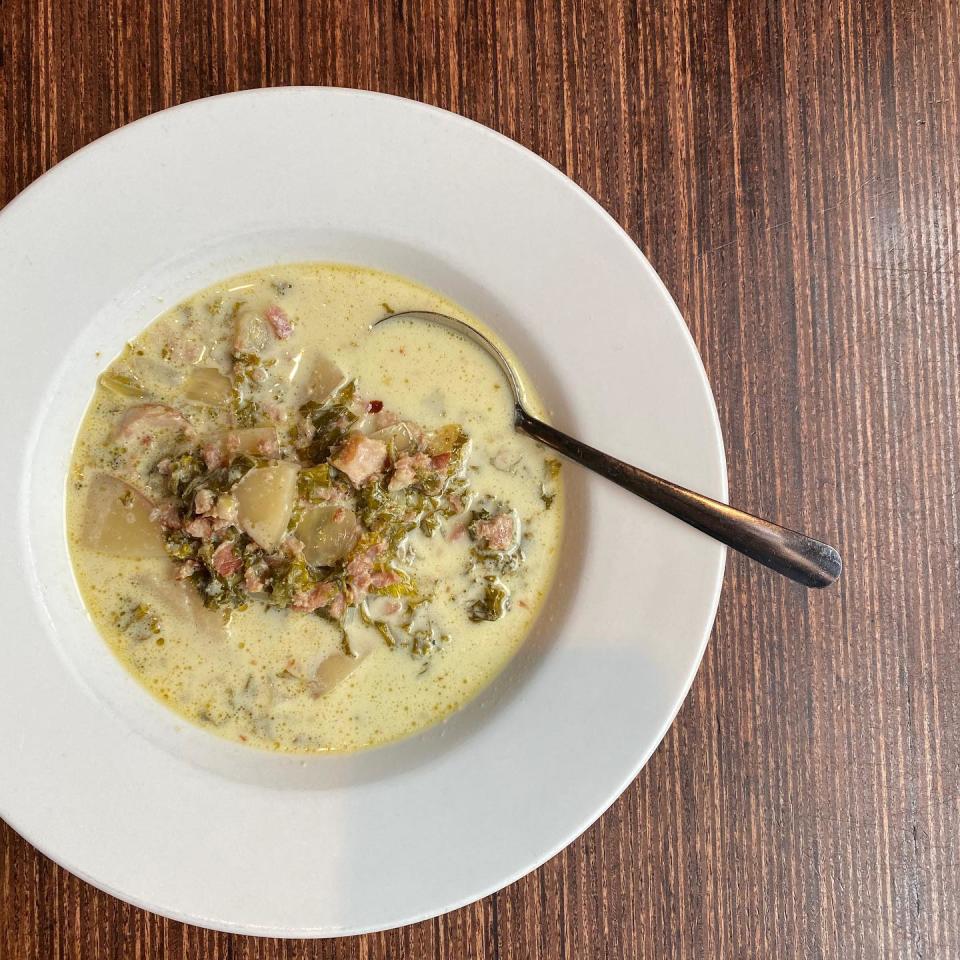 BOCCA’s menu has a crowd favorite with its Zuppa Toscana.