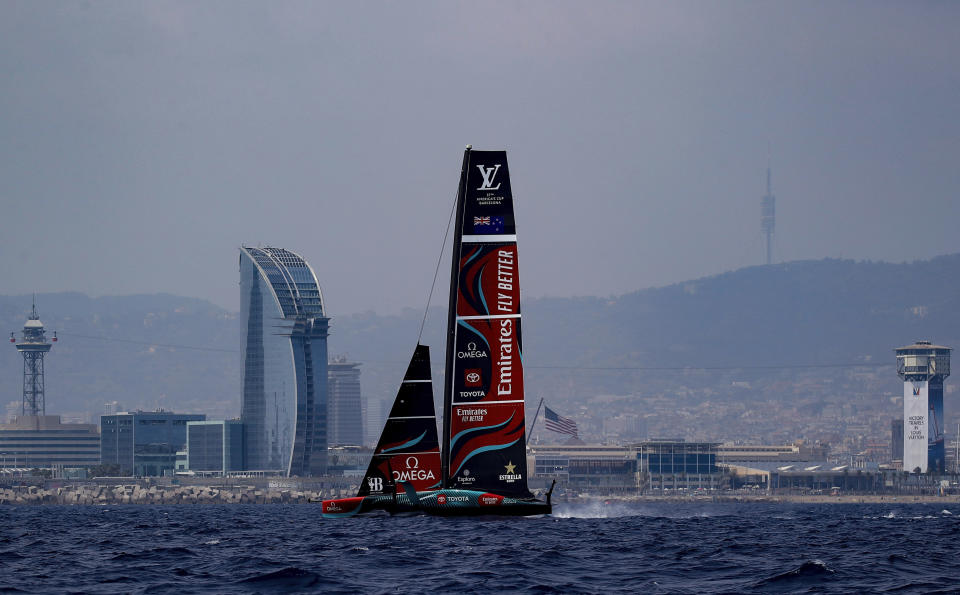 America's Cup sets sail in Barcelona with New Zealand defending the