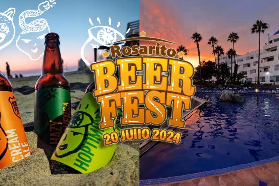 Vive la experiencia del Rosarito Beer Fest este sábado con más de 25 cervecerías artesanales 