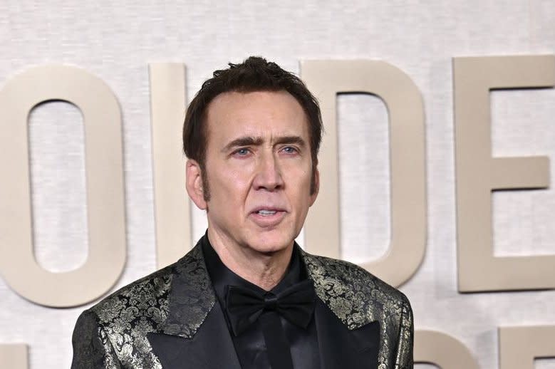 Nicolas Cage stars in "Arcadian." File Photo by Chris Chew/UPI