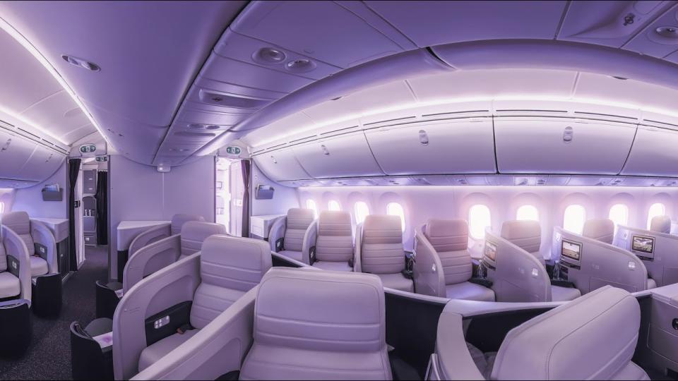 Air New Zealand Business Premier at a glance.