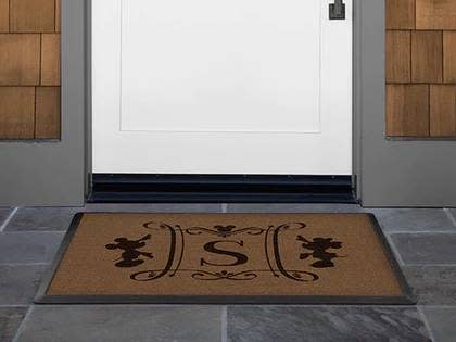 Ruggable Disney Marquee Monogram Doormat