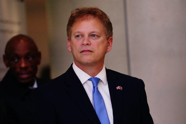 Business Secretary Grant Shapps