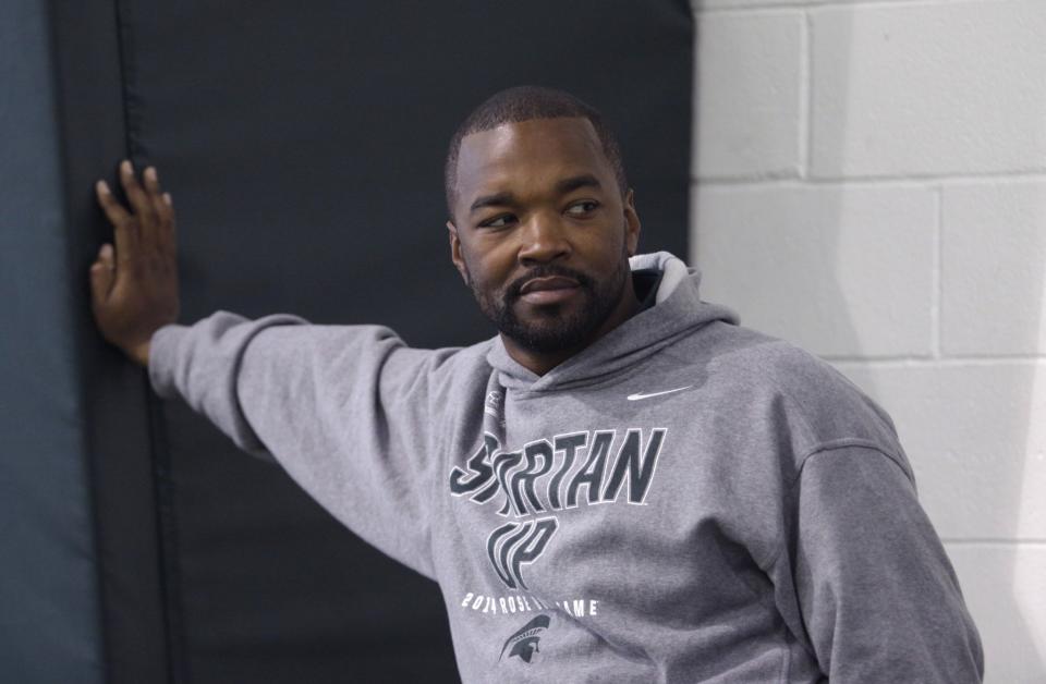 Curtis Blackwell was hired by Michigan State in 2013. (AP Photo/Al Goldis)