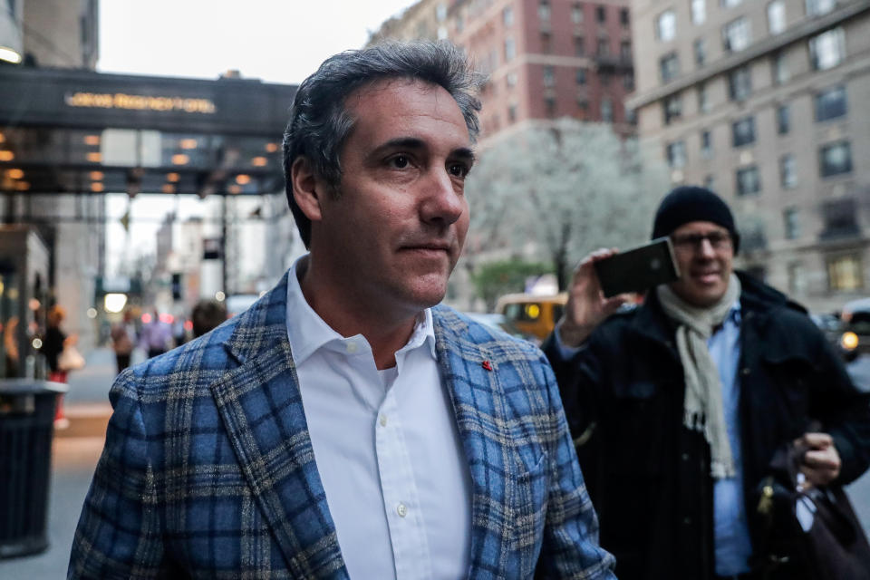 Michael Cohen used to be intensely loyal to President Donald Trump. (Photo: Jeenah Moon/Reuters)