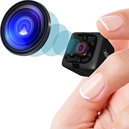 Mini Spy Camera 1080P Hidden Camera - Portable Small HD Nanny Cam with Night Vision