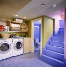 <p>While many basements house washers and dryers, if you create a finished room for them, perhaps laundry won't feel like such a chore!</p>