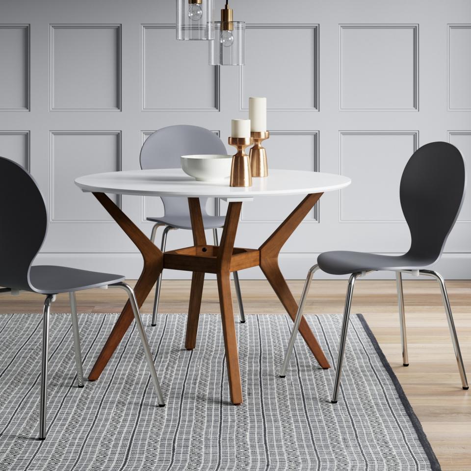 Project 62 Emmond Mid Century 42” Round Dining Table. (Photo: Target)