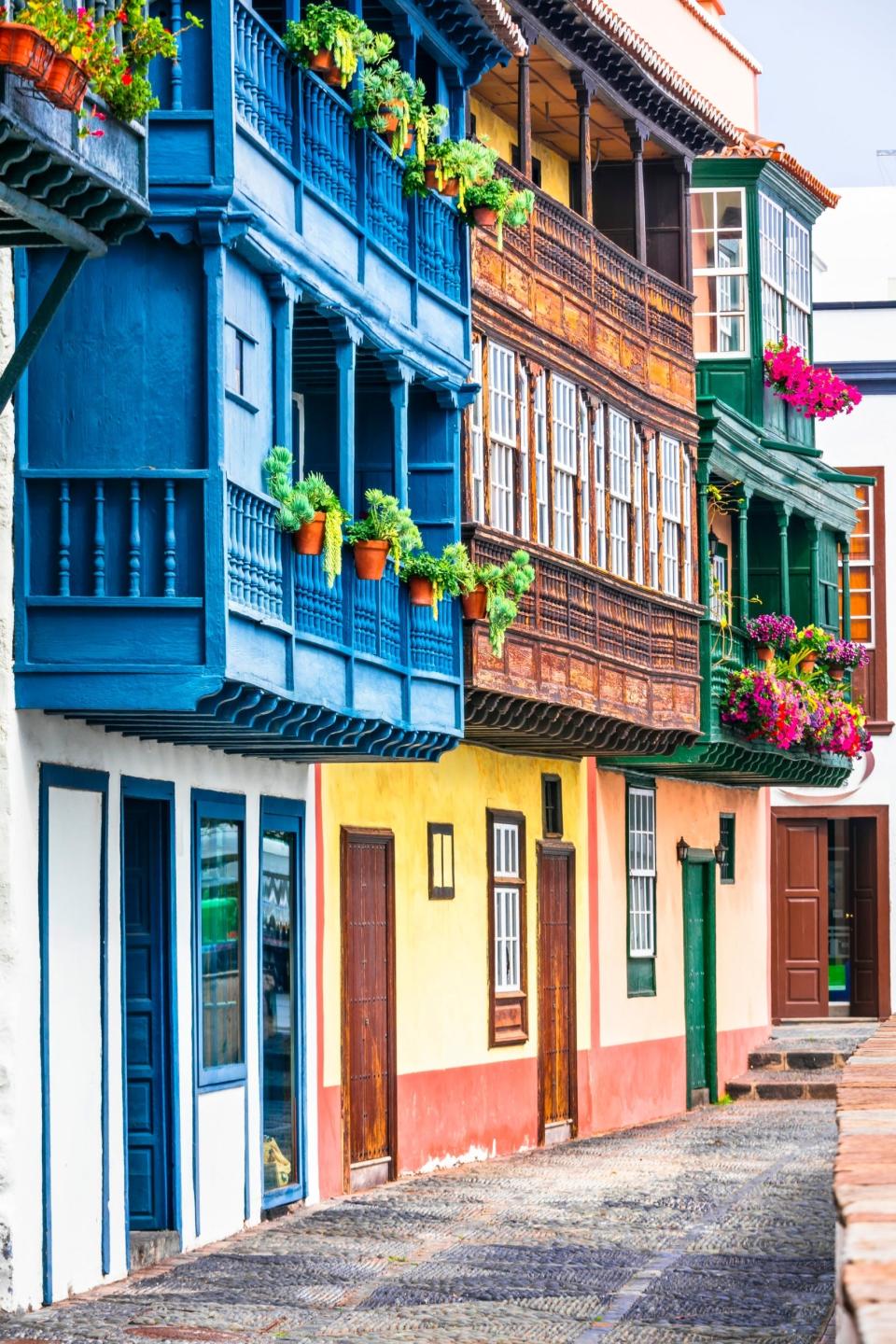 Colonial houses in the capital, Santa Cruz (Shutterstock / leoks)