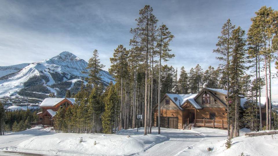 A winter vacation home in Big Sky, MT