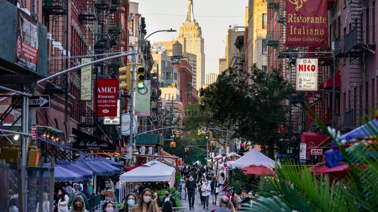 Zurück ins pralle Leben? Es wird wieder voller in New York.