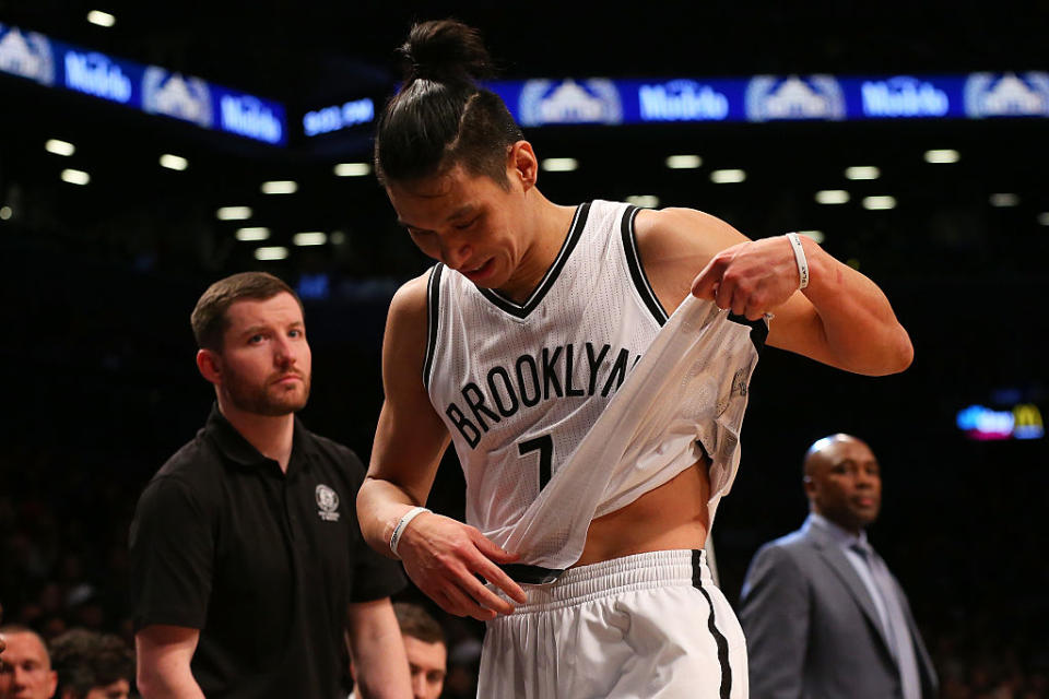 Jeremy Lin suffered another hamstring injury setback. (Getty Images) 