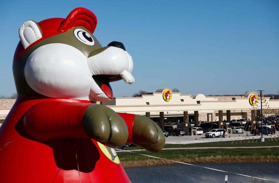 The Springfield Buc-ee’s is 53,000 square feet, with 120 fuel pumps. Nathan Papes/Springfield News-Leader