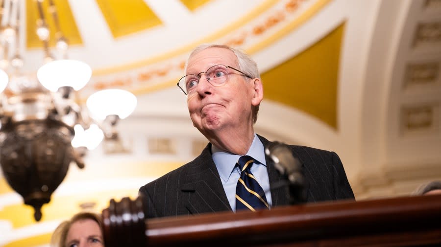 Minority Leader Mitch McConnell (R-Ky.)