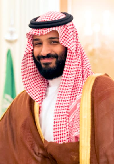 沙特王儲穆罕默德·本·薩勒曼（Mohammed bin Salman）。   圖:翻攝自維基百科。（資料照）