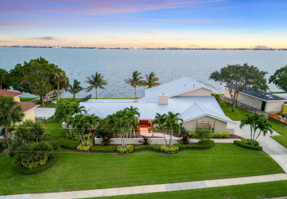 This home at 751 Malibu Lane in Indialantic is among the most expensive homes sold on the Space Coast in July.
(Credit: Coastal Luxury Image)