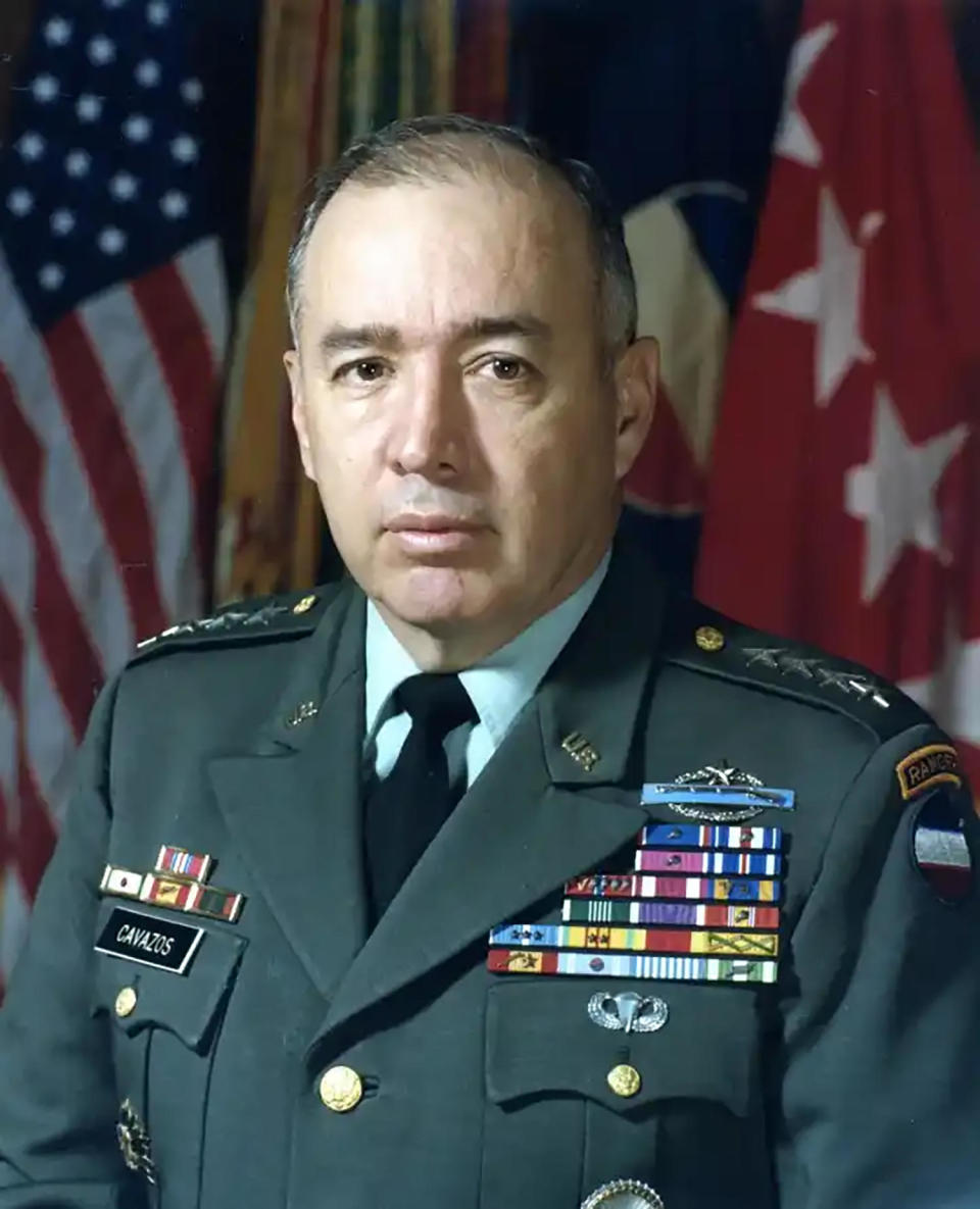 Gen. Richard E. Cavazos was the U.S. Army's first Hispanic four-star general  / Credit: Fort Cavazos Media Center