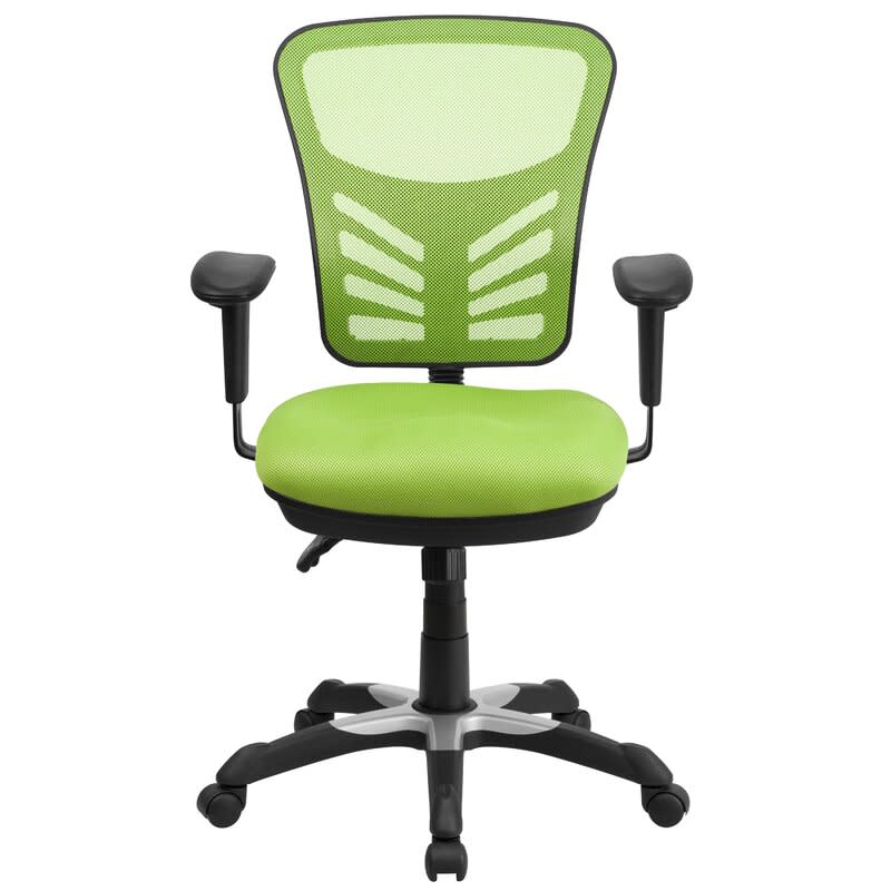 Billups Ergonomic Mesh Task Chair in green