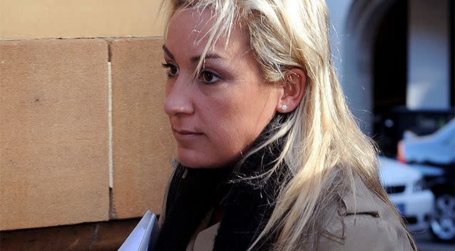 Former Australian water polo player Keli Lane, pictured here at a court appeal in 2010, would be one of the convicted killers likely affected by the proposal. Photo: AAP