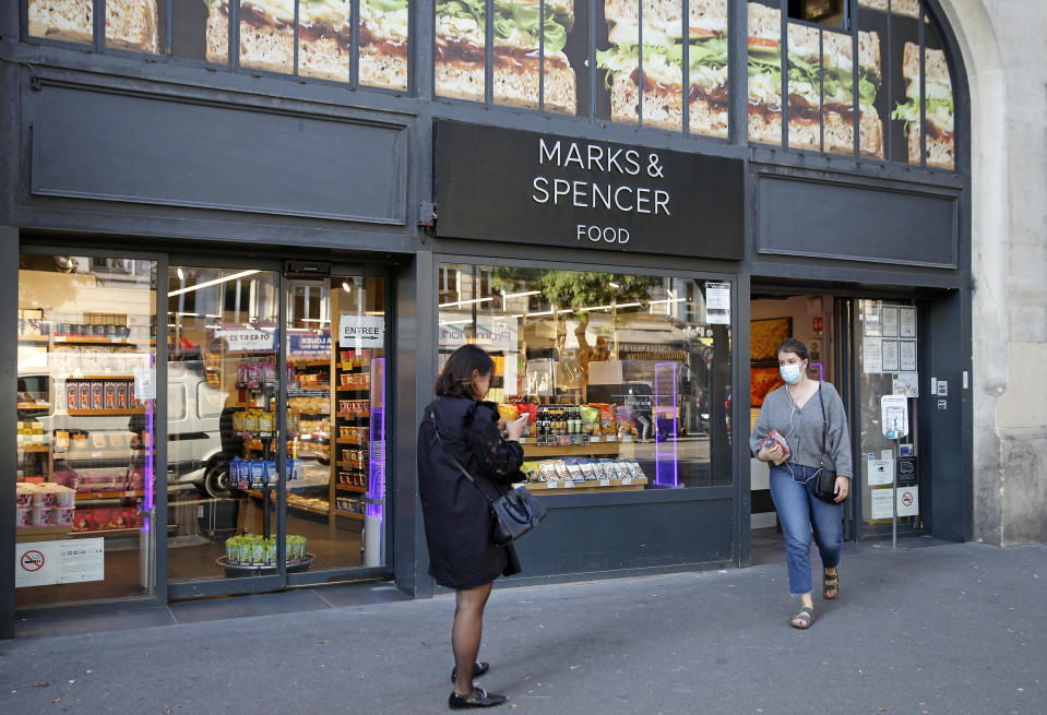 M&S food store