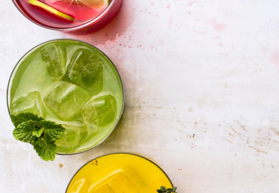 Honeydew, Cucumber, and Mint Soda