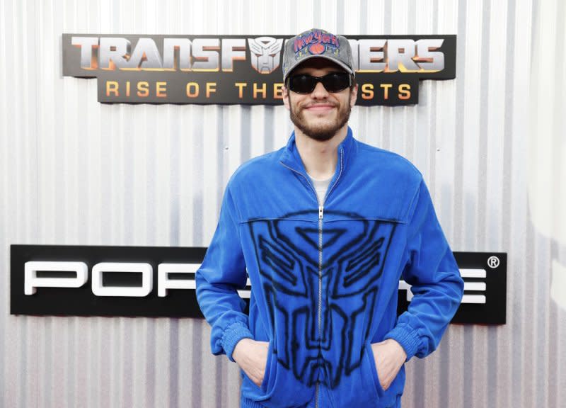 Pete Davidson arrives on the red carpet at Paramount's "Transformers: Rise Of The Beasts" premiere at Kings Theatre on June 5 in New York City. The actor turns 30 on November 16. File Photo by John Angelillo/UPI