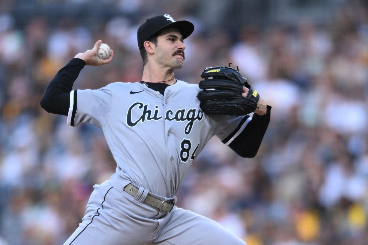 White Sox starter Dylan Cease finished second in 2022 AL Cy Young voting almost exclusively with two pitches. (Orlando Ramirez-USA TODAY Sports)