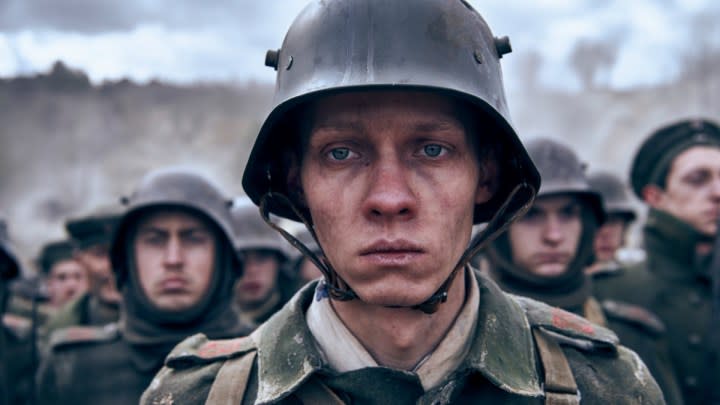 Felix Kammerer as Paul Bäumer in Netflix's "All Quiet on the Western Front."