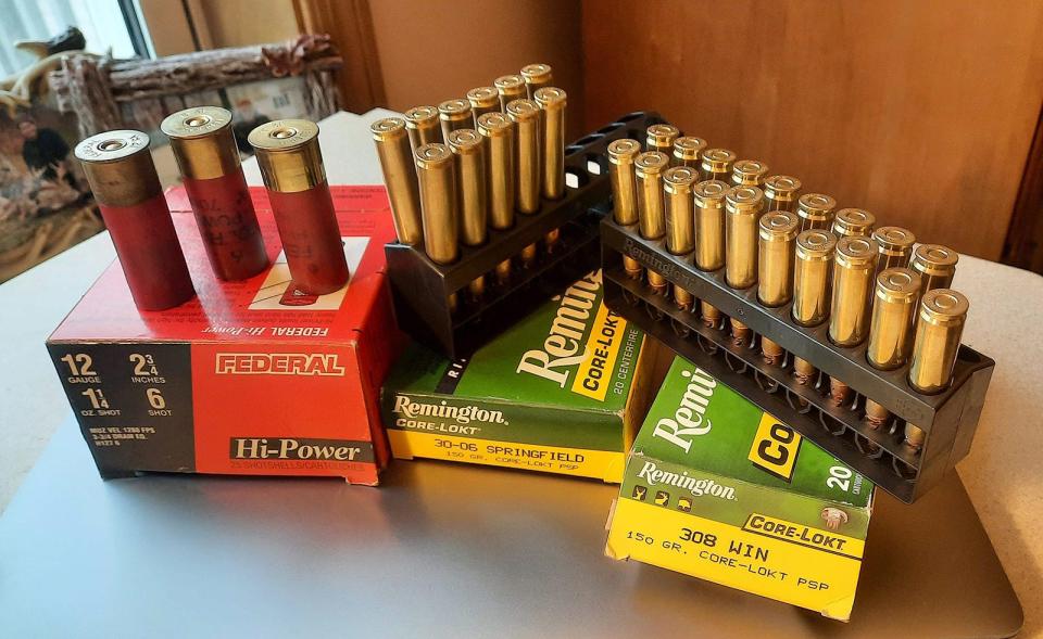 Shotgun and popular rifle shells like these have been in high demand this fall.