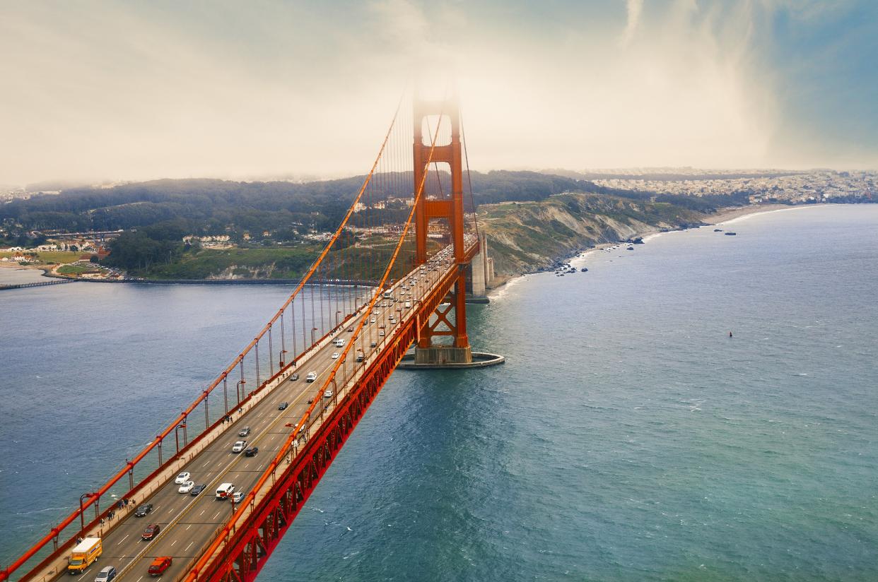 Golden Gate Bridge in San Francisco