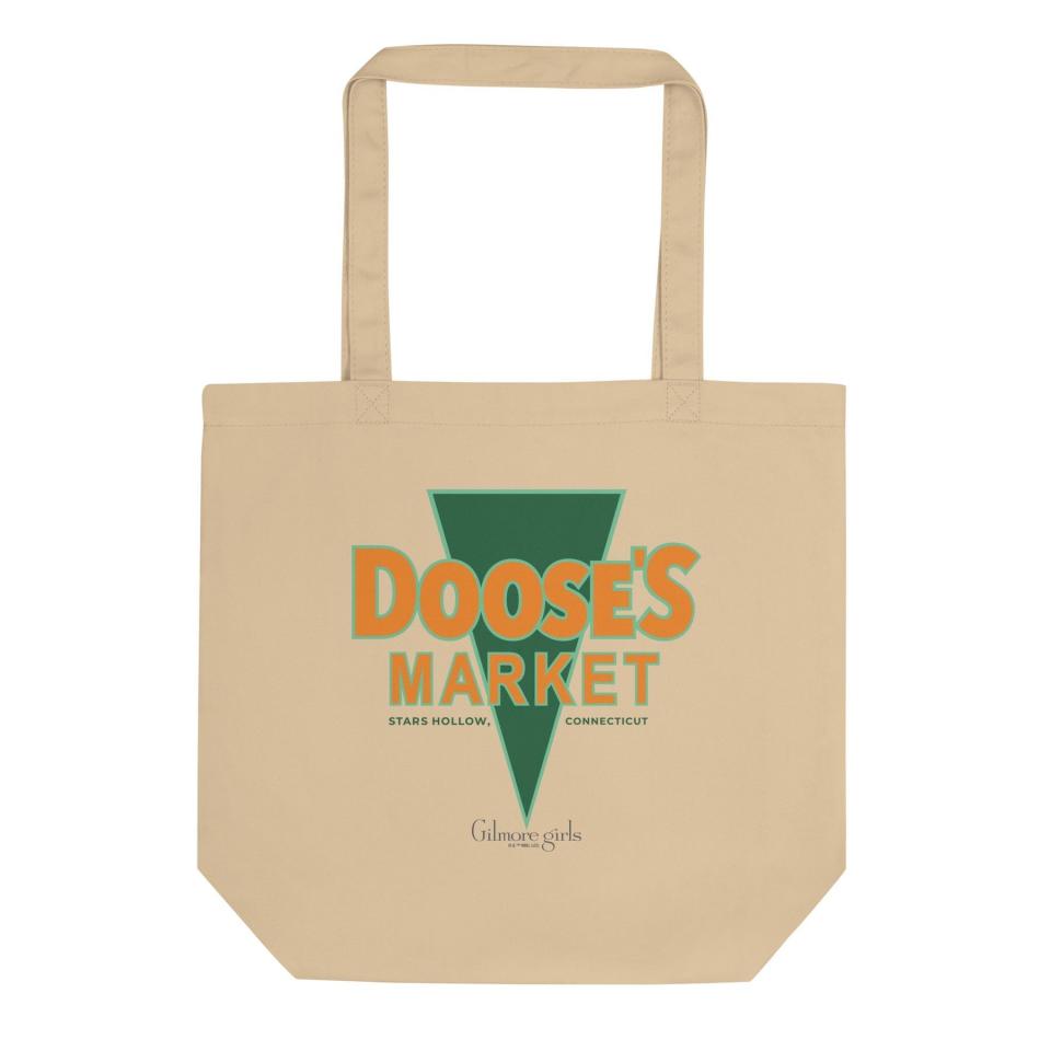 <p><a href="https://go.redirectingat.com?id=74968X1596630&url=https%3A%2F%2Fwbshop.com%2Fproducts%2Fgilmore-girls-doose-s-market-tote-bag&sref=https%3A%2F%2Fwww.goodhousekeeping.com%2Fholidays%2Fgift-ideas%2Fg60567835%2Fgilmore-girls-gift-ideas%2F" rel="nofollow noopener" target="_blank" data-ylk="slk:Shop Now;elm:context_link;itc:0;sec:content-canvas" class="link ">Shop Now</a></p><p>Gilmore Girls Doose's Market Tote Bag</p><p>wbshop.com</p><p>$33.95</p>