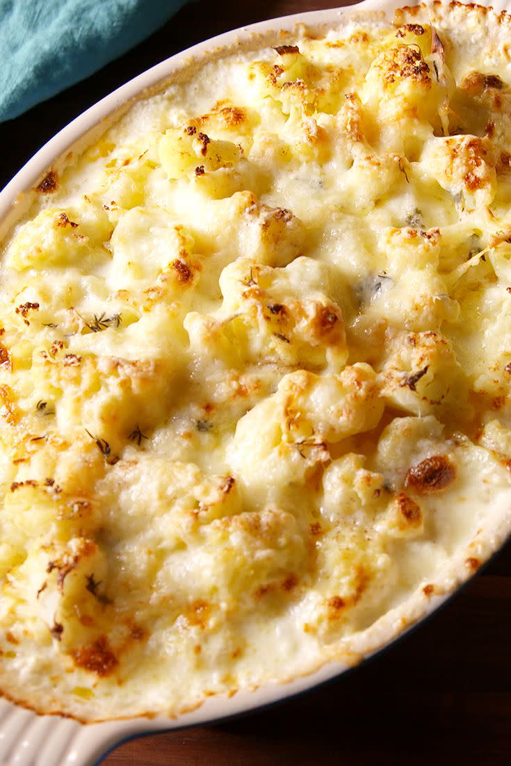 cheesy cauliflower bake