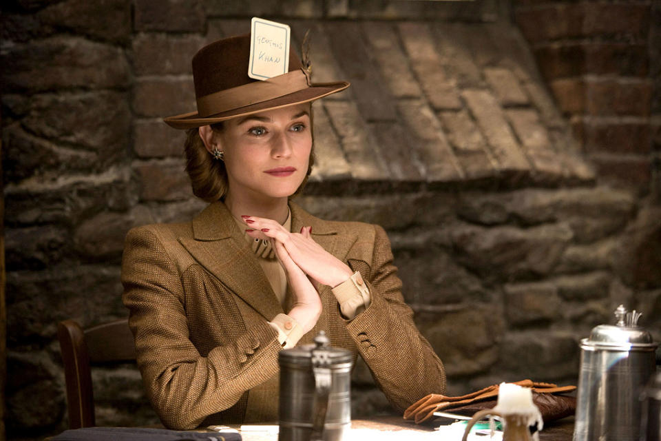 Inglourious Basterds Production Photos 2009 Weinstein Company Diane Kruger