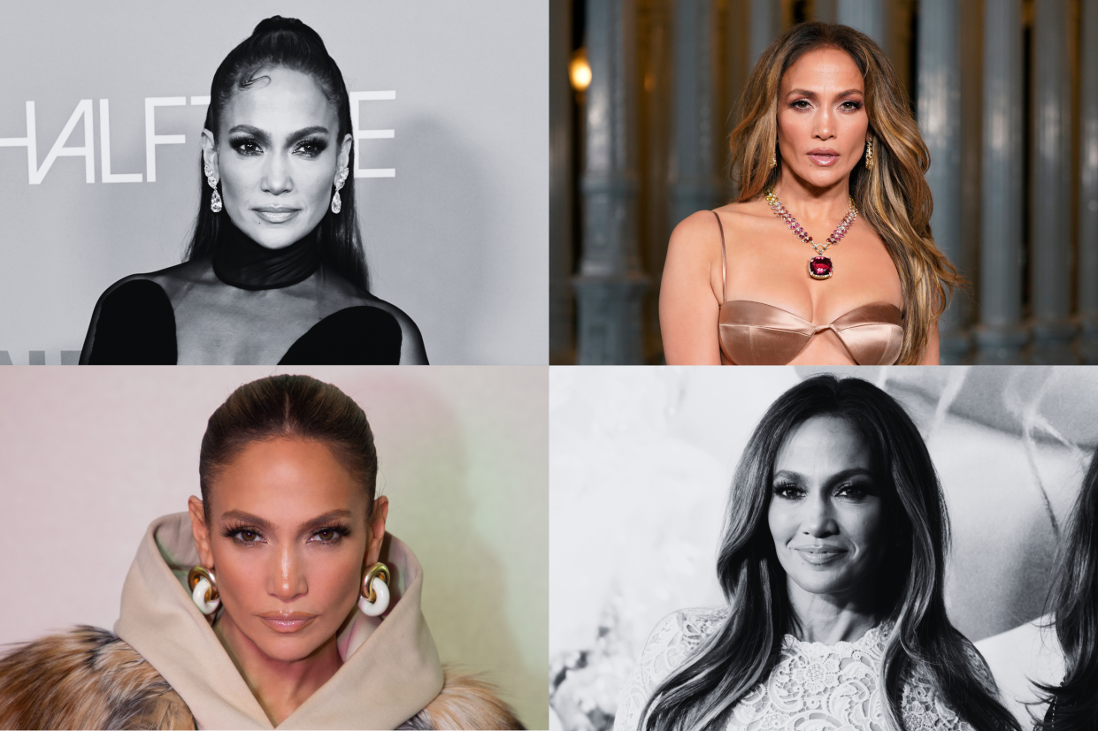 54 going on 34: Here's what Jennifer Lopez uses to maintain her ageless glow (Photos via Getty).