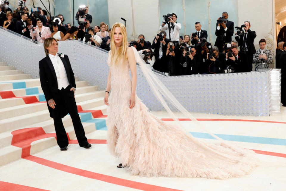 Keith Urban and Nicole Kidman attend The 2023 Met Gala