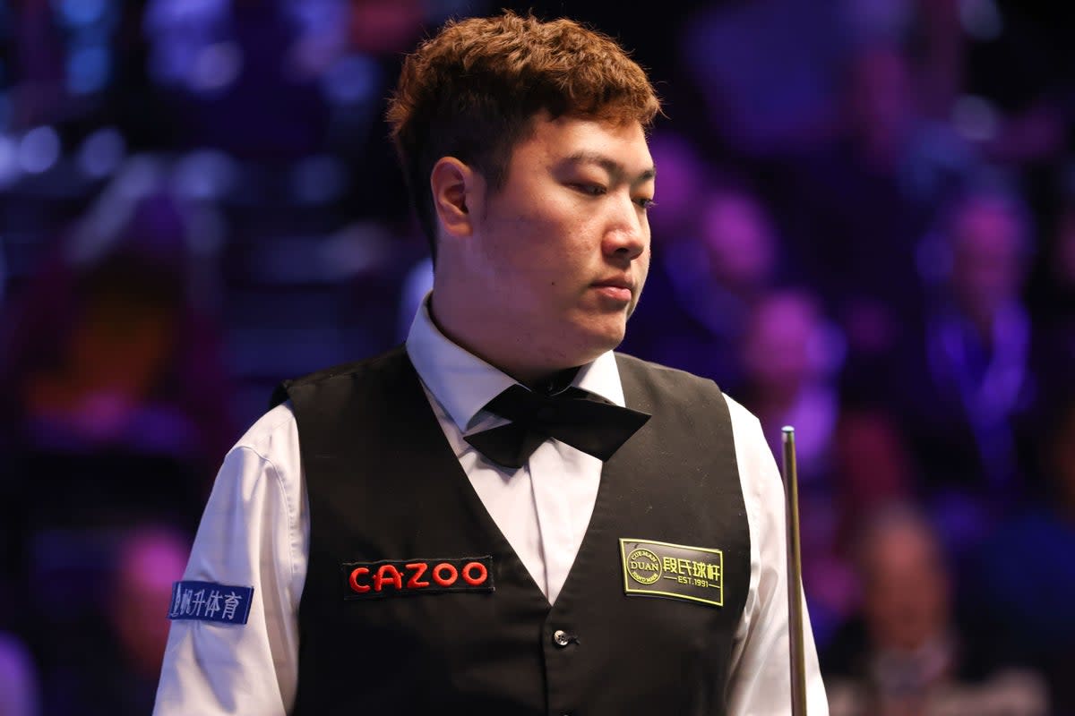 Yan Bingtao is among 10 Chinese players charged (Isaac Parkin/PA) (PA Wire)