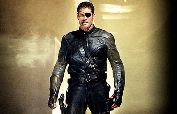 David Haseelhoff as Nick Fury (Credit: Fox)