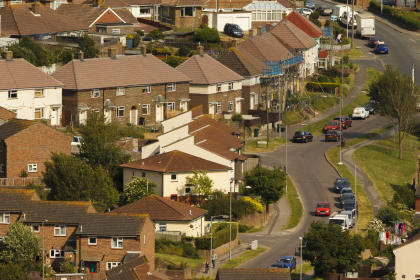 File photo dated 25/06/13 of houses in Brighton as surveyors saw house sales lift to the strongest levels in nearly six years in the run-up to Christmas as the market began to 