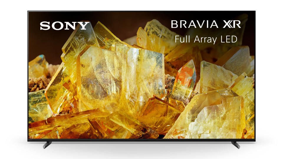 The Sony X90L Full Array LED-LCD TV on a white background