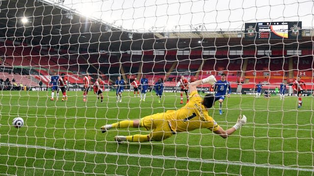 Mason Mount levelled from the spot