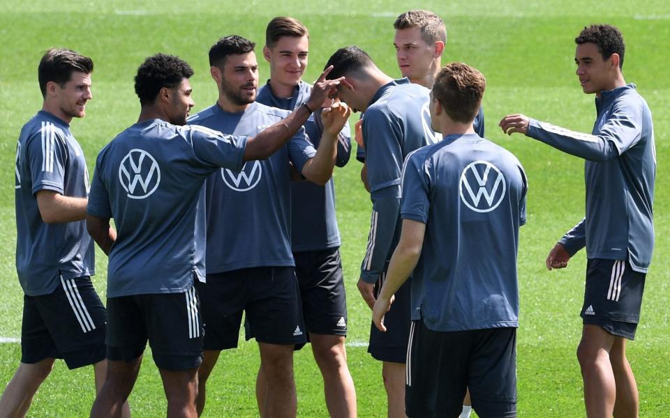 Relaxed Germany hold no fear over playing at their 'favourite stadium' Wembley - CHRISTOF STACHE /AFP