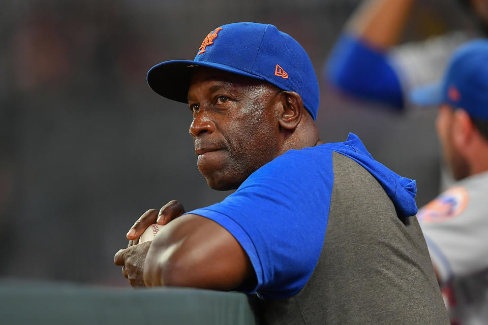 Chili Davis con los Mets.