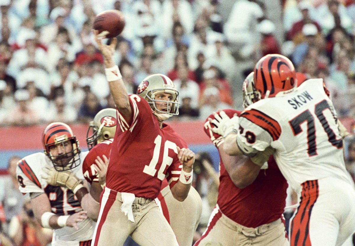 Joe Montana to Dwight Clark: 'Catch you on the other side