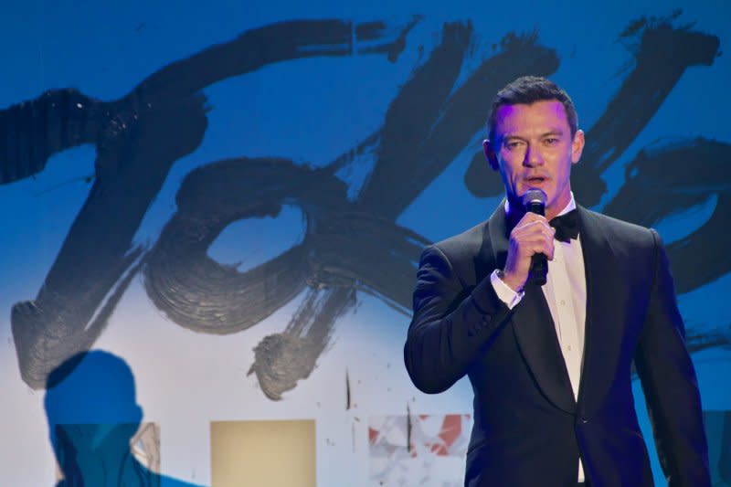 Luke Evans performs during the Global Gift Gala in Tokyo in 2022. File Photo by Keizo Mori/UPI