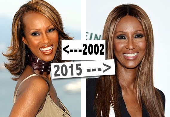 <p>Heureusement, Iman, 61 ans, adore les glucides. « La vie est trop courte pour ne pas manger de pâtes, de steaks et de beurre », a-t-elle confié à <a href="http://nymag.com/thecut/2015/07/iman-on-wellness-diversity-and-turning-60.html" rel="nofollow noopener" target="_blank" data-ylk="slk:The Cut;elm:context_link;itc:0;sec:content-canvas" class="link "><i>The Cut</i></a>. Alors, comment reste-t-elle aussi jeune ? Le mannequin fait beaucoup d'exercices, boit de l'eau chaude avec du citron, médite et marche. <i>[Photo : PA/Getty/Yahoo Style UK]</i></p>