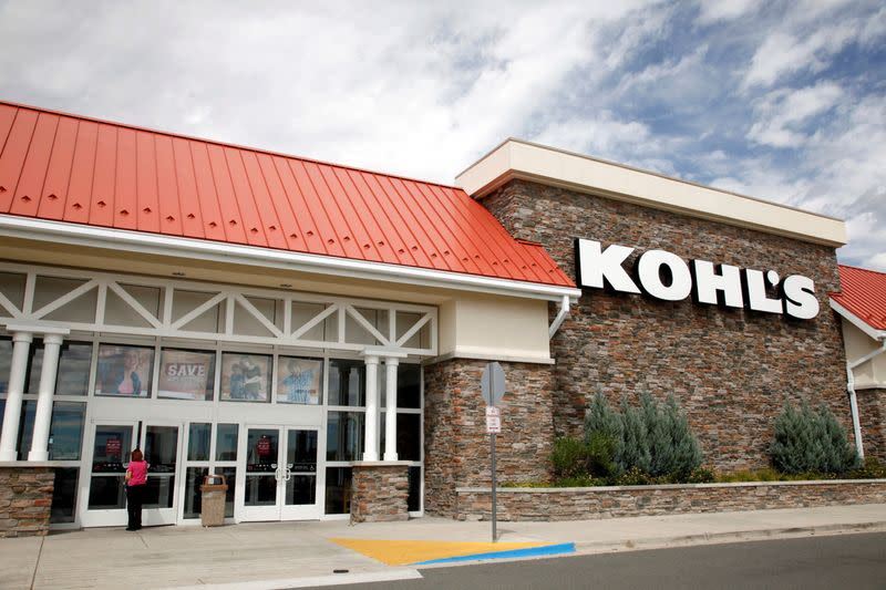 FILE PHOTO: A woman enters the Kohl's department store in Arvada