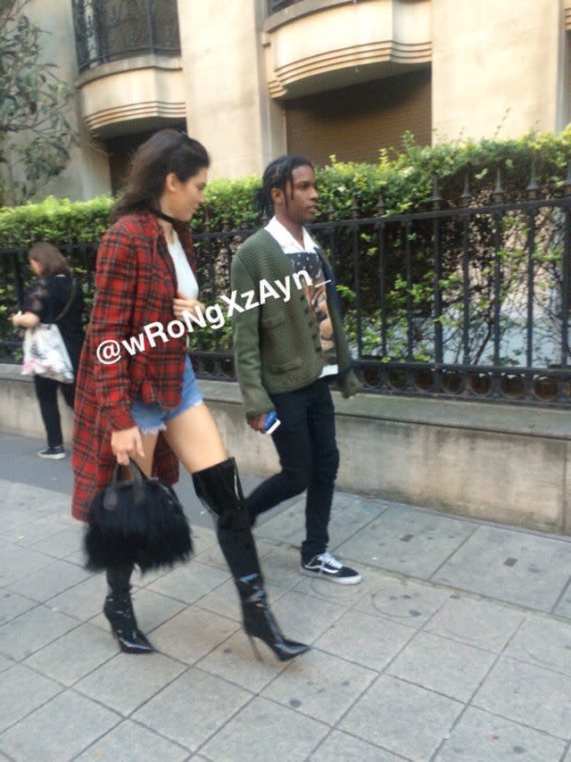 Kendall Jenner and A$AP Rocky Attend Sunday Service Pics