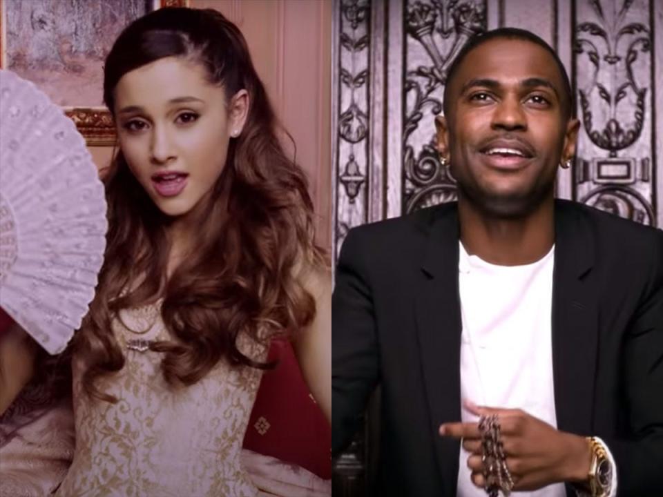 ariana grande big sean right there music video